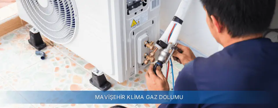 Mavişehir İlçemi General Electric Klima Gaz Dolumu